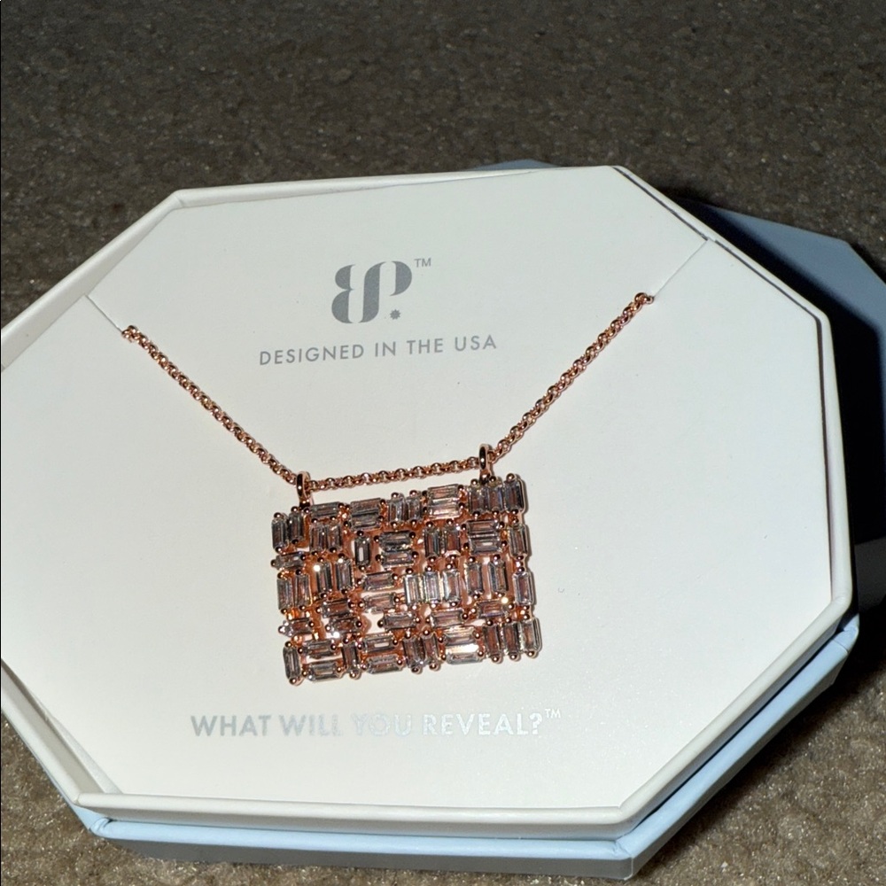 Rose Gold Necklace by Elysian